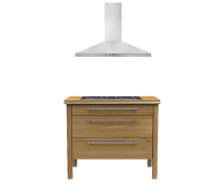 Kochmodul mit Dunsthaube