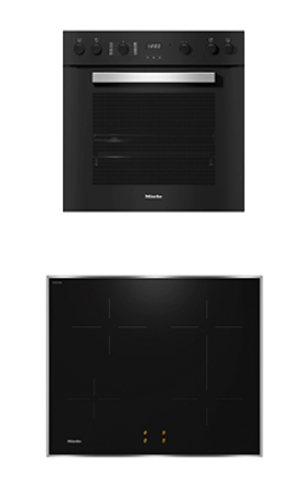 Herdset Miele H2456 I & KM7063FR